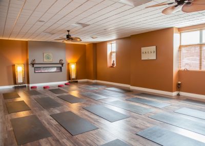 Enjoy our Mindful Movements Yoga Room